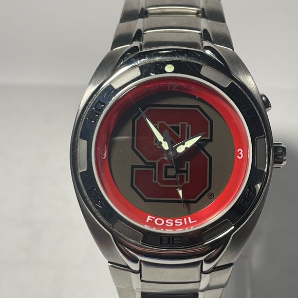 Stanford Cardinal NCAA Stainless-Steel Kaleido Watch by Fossil NEW - Picture 8 of 9